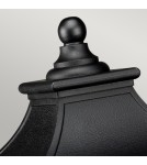 Standing garden lamps - Elstead BEDFORD Outdoor Standing E27 1x100W IP44 Black QZ-BEDFORD3-M. - product 2