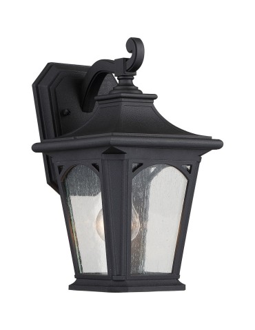 Elstead BEDFORD Wall lamp E27 1x60W IP44 Black QZ-BEDFORD2-S