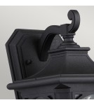 Outdoor wall lamps - Elstead BEDFORD Wall lamp E27 1x60W IP44 Black QZ-BEDFORD2-S - product 2