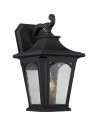 Elstead BEDFORD Wall lamp E27 1x100W IP44 Black QZ-BEDFORD2-M