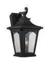 Elstead BEDFORD Wall lamp E27 1x100W IP44 Black QZ-BEDFORD2-L