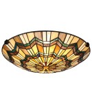 Ceiling lamps - Elstead ALCOTT Plafond E27 2x60W Brown QZ-ALCOTT-F. - product 3