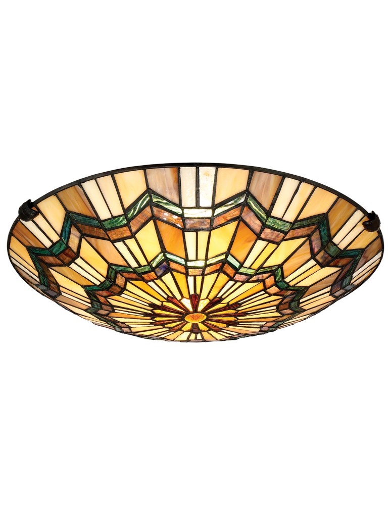 Ceiling lamps - Elstead ALCOTT Plafond E27 2x60W Brown QZ-ALCOTT-F. - product kolory-swiatla.pl 3