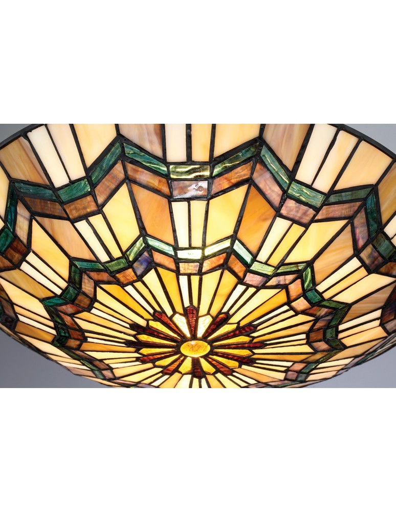 Ceiling lamps - Elstead ALCOTT Plafond E27 2x60W Brown QZ-ALCOTT-F. - product kolory-swiatla.pl 4