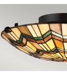 Ceiling lamps - Elstead ALCOTT Plafond E27 2x60W Brown QZ-ALCOTT-F. - product 6