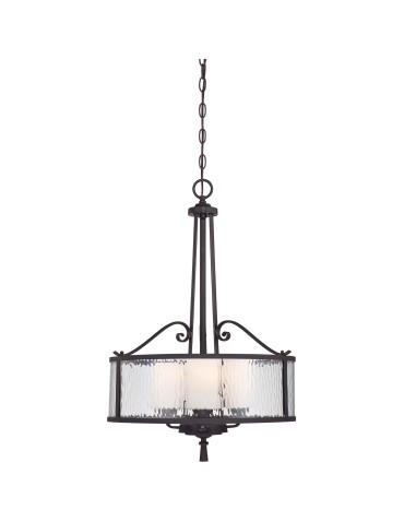 Elstead ADONIS Pendant E27 3x100W Black QZ-ADONIS-P