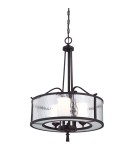 Pendant lamps - Elstead ADONIS Pendant E27 3x100W Black QZ-ADONIS-P - product 3