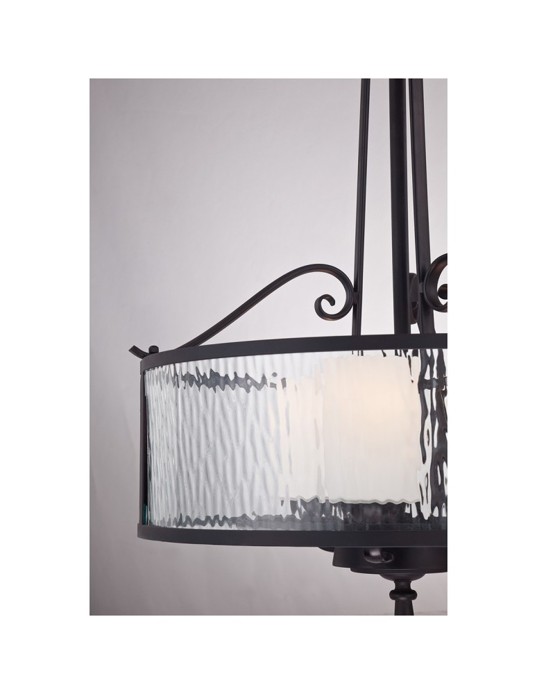 Lampy wiszące - Elstead ADONIS Wisząca E27 3x100W Czarny QZ-ADONIS-P - produkt kolory-swiatla.pl 5