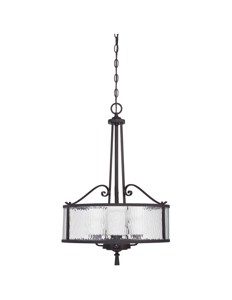 Lampy wiszące - Elstead ADONIS Wisząca E27 3x100W Czarny QZ-ADONIS-P - produkt kolory-swiatla.pl 6