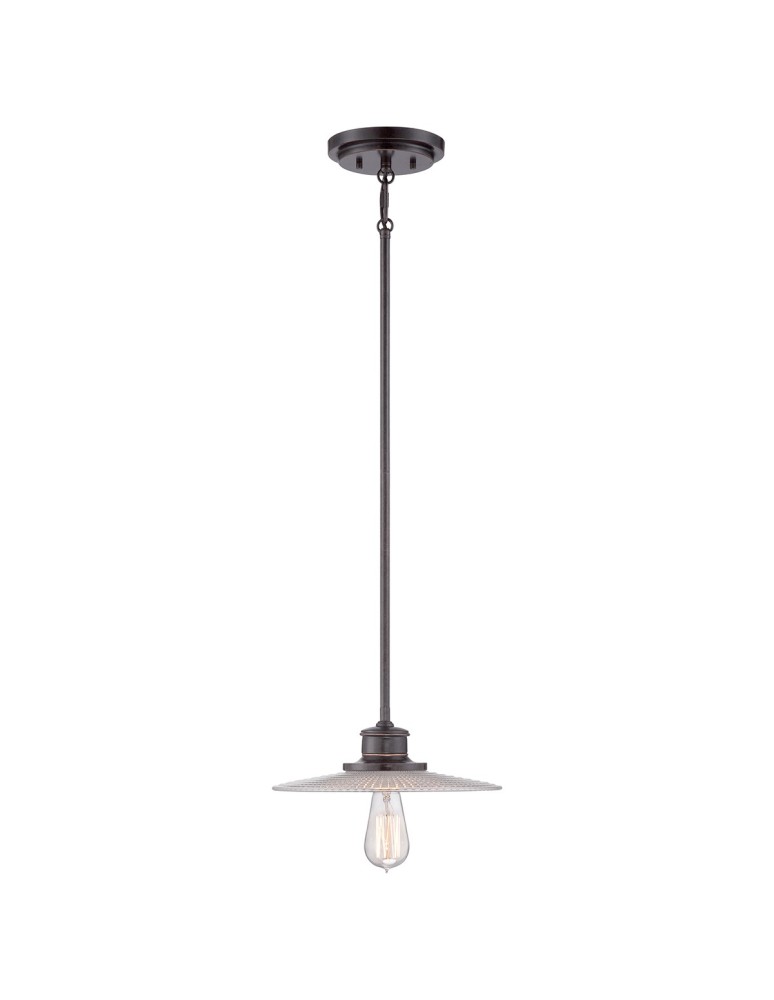 Pendant lamps - Elstead ADMIRAL Pendant E27 1x60 Brown QZ-ADMIRAL-P-IB - product kolory-swiatla.pl 3