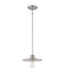 Pendant lamps - Elstead ADMIRAL Pendant E27 1x60 Antique Nickel QZ-ADMIRAL-P-AN - product 1