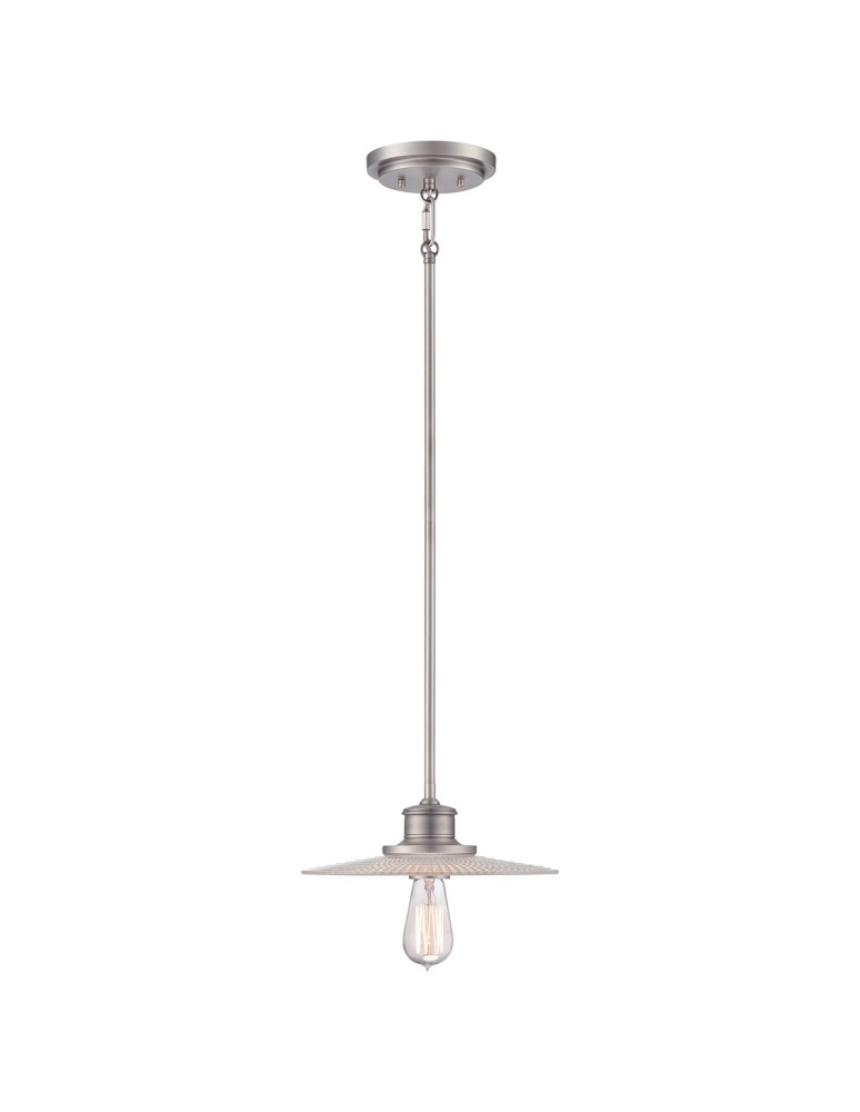 Pendant lamps - Elstead ADMIRAL Pendant E27 1x60 Antique Nickel QZ-ADMIRAL-P-AN - product kolory-swiatla.pl 3