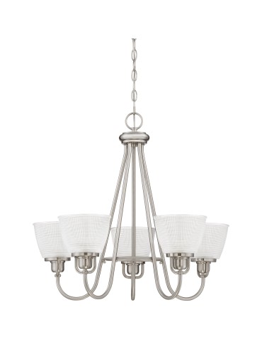 Quoizel Dublin Pendant E27 5xMAX 60W Nickel QZS-DBN5005BN - product 2