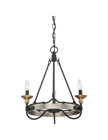 Quoizel Castle Hill Pendant E14 3xMAX 60W Nickel QZS-CTH5003AN