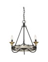 Quoizel Castle Hill Pendant E14 3xMAX 60W Nickel QZS-CTH5003AN