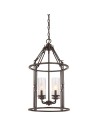 Quoizel Buchanan Pendant E14 4xMAX 60W Brown QZS-BCN5204WT