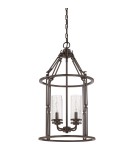 Chandeliers - Quoizel Buchanan Pendant E14 4xMAX 60W Brown QZS-BCN5204WT - product 2
