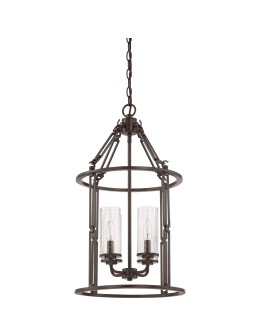 Quoizel Buchanan Wisząca E14 4xMAX 60W Brązowy QZS-BCN5204WT - produkt 2