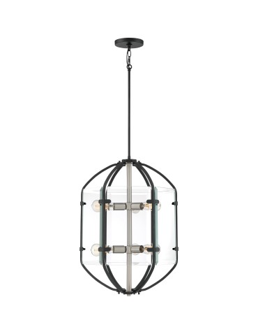 Quoizel Vessel Pendant E27 6xMAX 60W Black QZS-VS5206EK