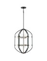 Quoizel Vessel Pendant E27 6xMAX 60W Black QZS-VS5206EK