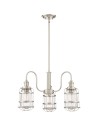 Quoizel Maritime Pendant E27 3xMAX 60W Nickel QZS-MTE5103BN