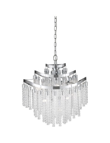 Quoizel Glacier Peak Pendant G9 11xMAX 60W Chrome QZS-PCGP2820C.