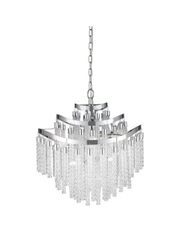 Quoizel Glacier Peak Pendant G9 11xMAX 60W Chrome QZS-PCGP2820C.