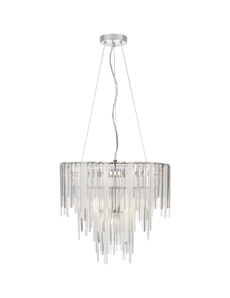 Pendant lamps - Quoizel Athena Pendant G9 7xMAX 60W Chrome QZS-PCAA2818C. - product kolory-swiatla.pl 1