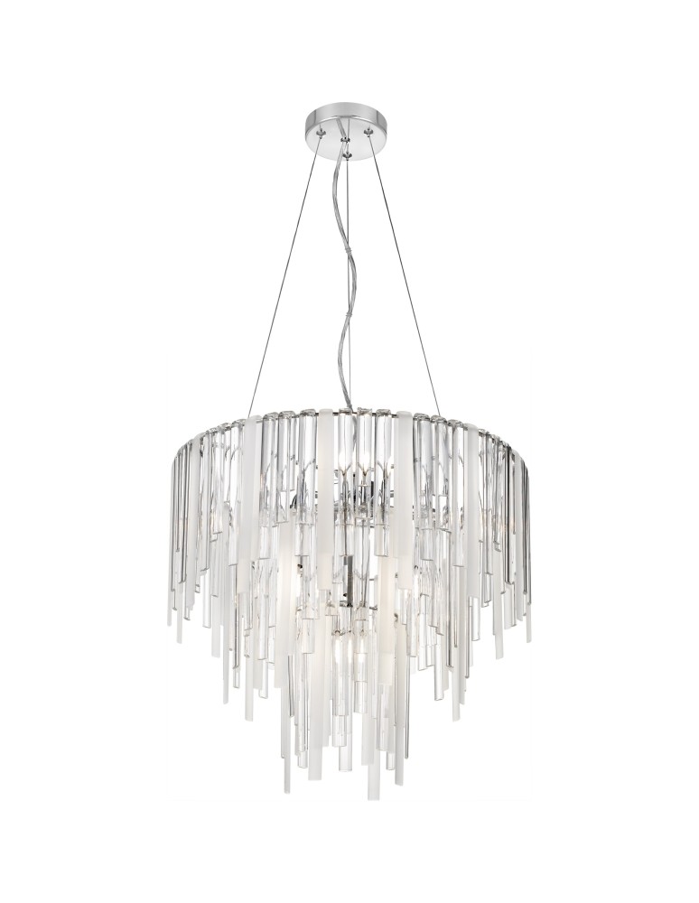 Pendant lamps - Quoizel Athena Pendant G9 7xMAX 60W Chrome QZS-PCAA2818C. - product kolory-swiatla.pl 2