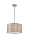 Quoizel Jarvis Wisząca E27 3xMAX 60W Srebrny QZS-JV2816OS