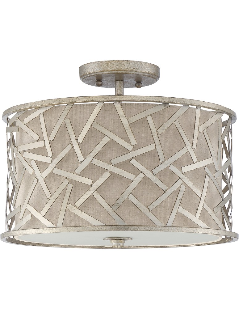 Pendant lamps - Quoizel Jarvis Pendant E27 3xMAX 60W Silver QZS-JV2816OS - product kolory-swiatla.pl 2
