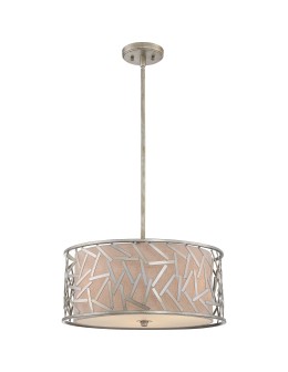 Quoizel Jarvis Wisząca E27 3xMAX 60W Srebrny QZS-JV2820OS