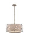 Quoizel Jarvis Pendant E27 3xMAX 60W Silver QZS-JV2820OS