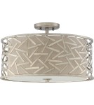 Pendant lamps - Quoizel Jarvis Pendant E27 3xMAX 60W Silver QZS-JV2820OS - product 2