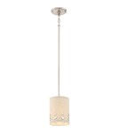 Pendant lamps - Quoizel Park Avenue Pendant E27 1xMAX 60W Nickel QZS-LWS3233C1 - product 1