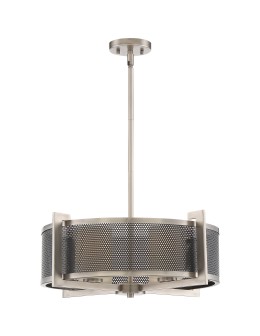 Quoizel Metropolis Wisząca E27 4xMAX 60W Czarny/Nikiel QZS-MTP2823AN
