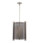 Pendant lamps - Quoizel Metropolis Pendant E27 3xMAX 60W Black/Nickel QZS-MTP5203AN - product 1