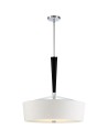 Quoizel Taper Pendant E27 4xMAX 60W Black/Chrome QZS-TPR2823C