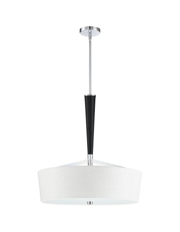 Quoizel Taper Pendant E27 4xMAX 60W Black/Chrome QZS-TPR2823C - product 2
