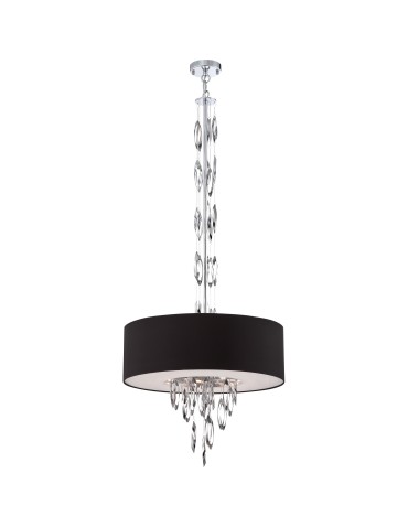 Quoizel Cascade Pendant E27 5xMAX 60W Chrome QZS-PCCS2824C
