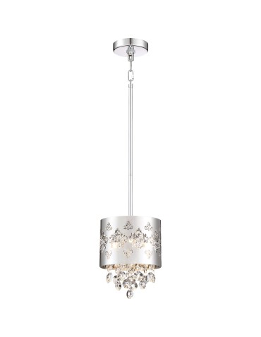 Quoizel Ashley Harbour Pendant G9 3xMAX 60W Chrome QZS-LWS3378A.