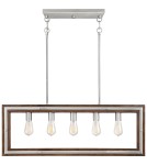 Pendant lamps - Quoizel Westerly Pendant E27 5xMAX 60W Nickel QZS-WTY536BN - product 2