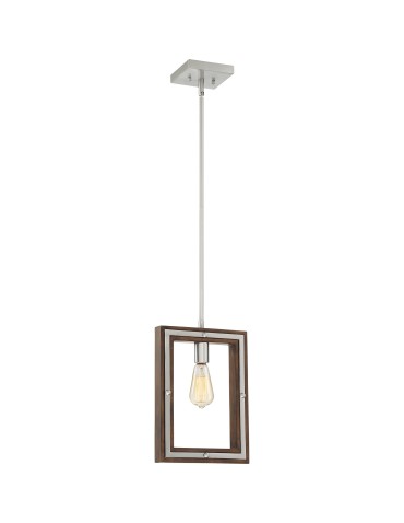 Quoizel Westerly Pendant E27 1xMAX 60W Nickel QZS-WTY1510BN