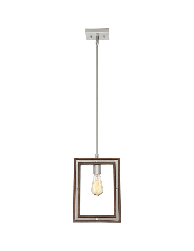 Pendant lamps - Quoizel Westerly Pendant E27 1xMAX 60W Nickel QZS-WTY1510BN - product kolory-swiatla.pl 2