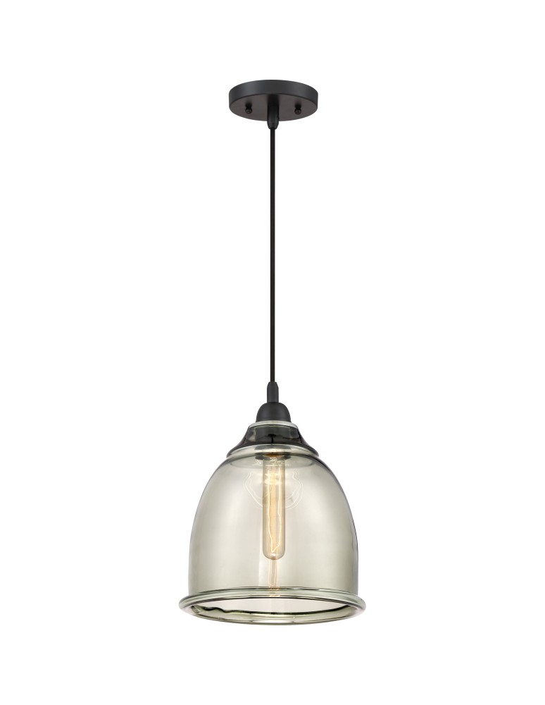Pendant lamps - Quoizel Piccolo Pendant E27 1xMAX 60W Black QZS-QPP2818K - product kolory-swiatla.pl 1
