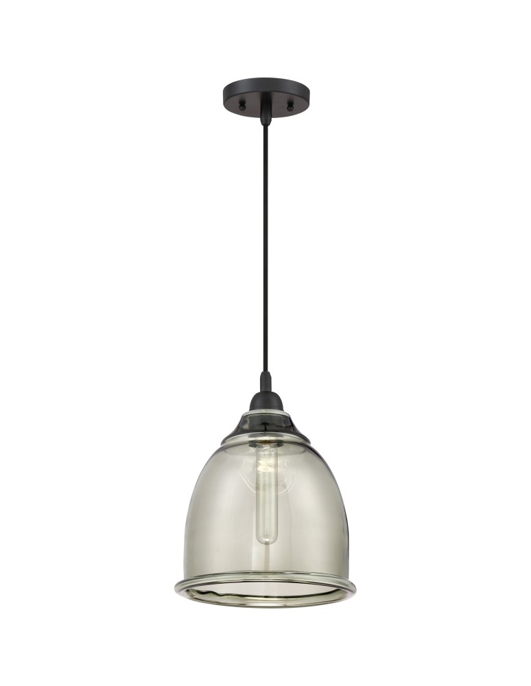 Pendant lamps - Quoizel Piccolo Pendant E27 1xMAX 60W Black QZS-QPP2818K - product kolory-swiatla.pl 2