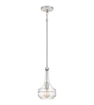 Pendant lamps - Quoizel Vienna Hanging E27 1xMAX 60W Nickel QZS-ASH28888A - product 1
