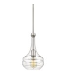 Pendant lamps - Quoizel Vienna Hanging E27 1xMAX 60W Nickel QZS-ASH28888A - product 2