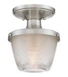 Hermetic plafonds - Quoizel Dublin Plafond E27 1xMAX 60W IP44 Nickel QZS-DBN1707BN - product 1