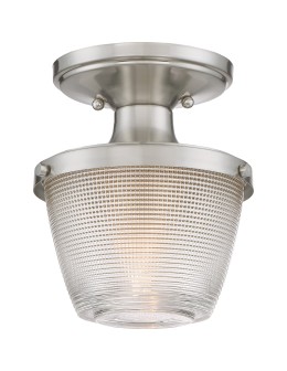 Quoizel Dublin Plafond E27 1xMAX 60W IP44 Nickel QZS-DBN1707BN
